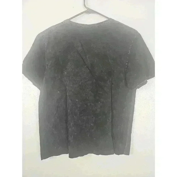 Fifth Sun Gray The Scream Painting Graphic Tee Round Neck Short Sleeve - Picture 5 of 7
